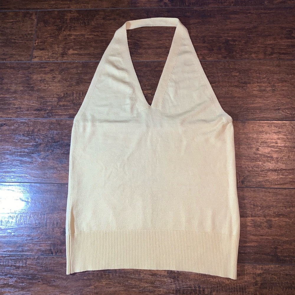 Yellow tank top